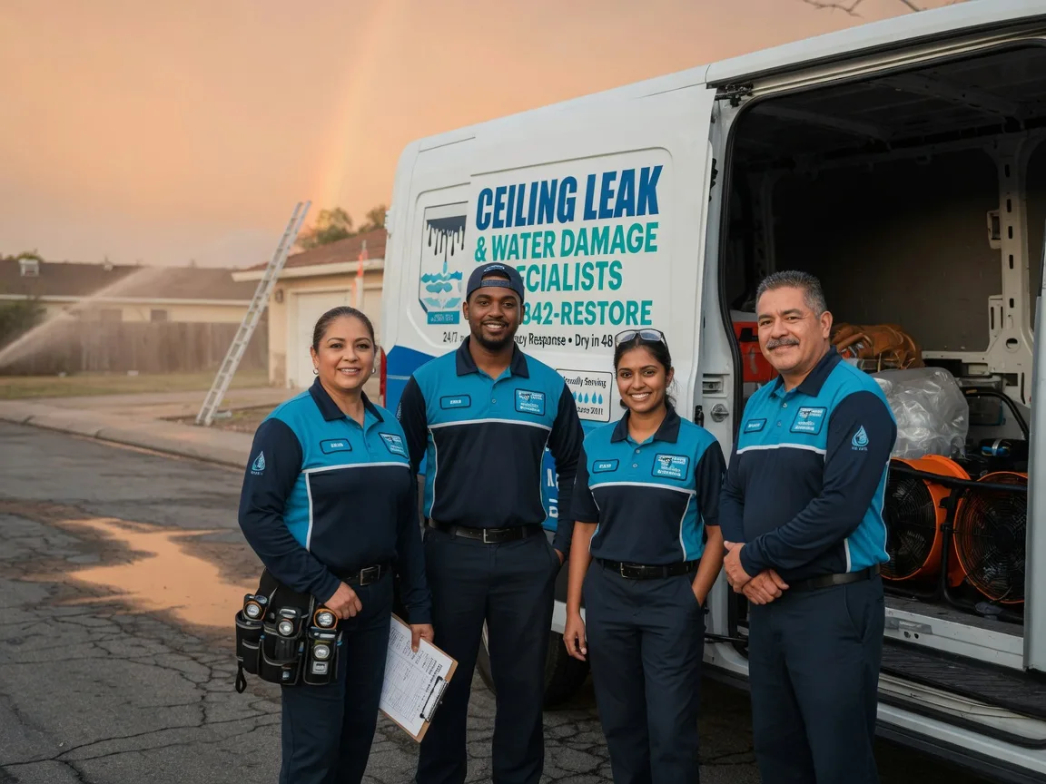 Ceiling Leak Cleanup company in Lamont, OK