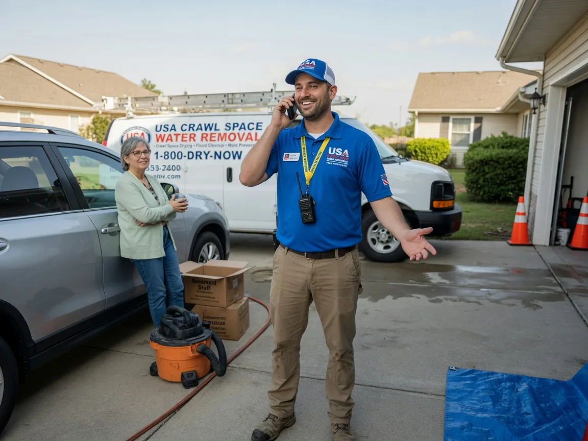 Crawl Space Water Removal Lamont, OK FAQs